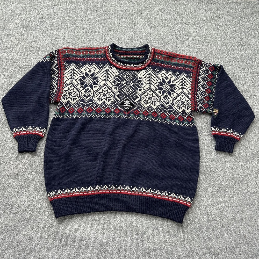 Dale of Norway Salt Lake City 2002 Olympic Sweater Wool Nordic Norway‎